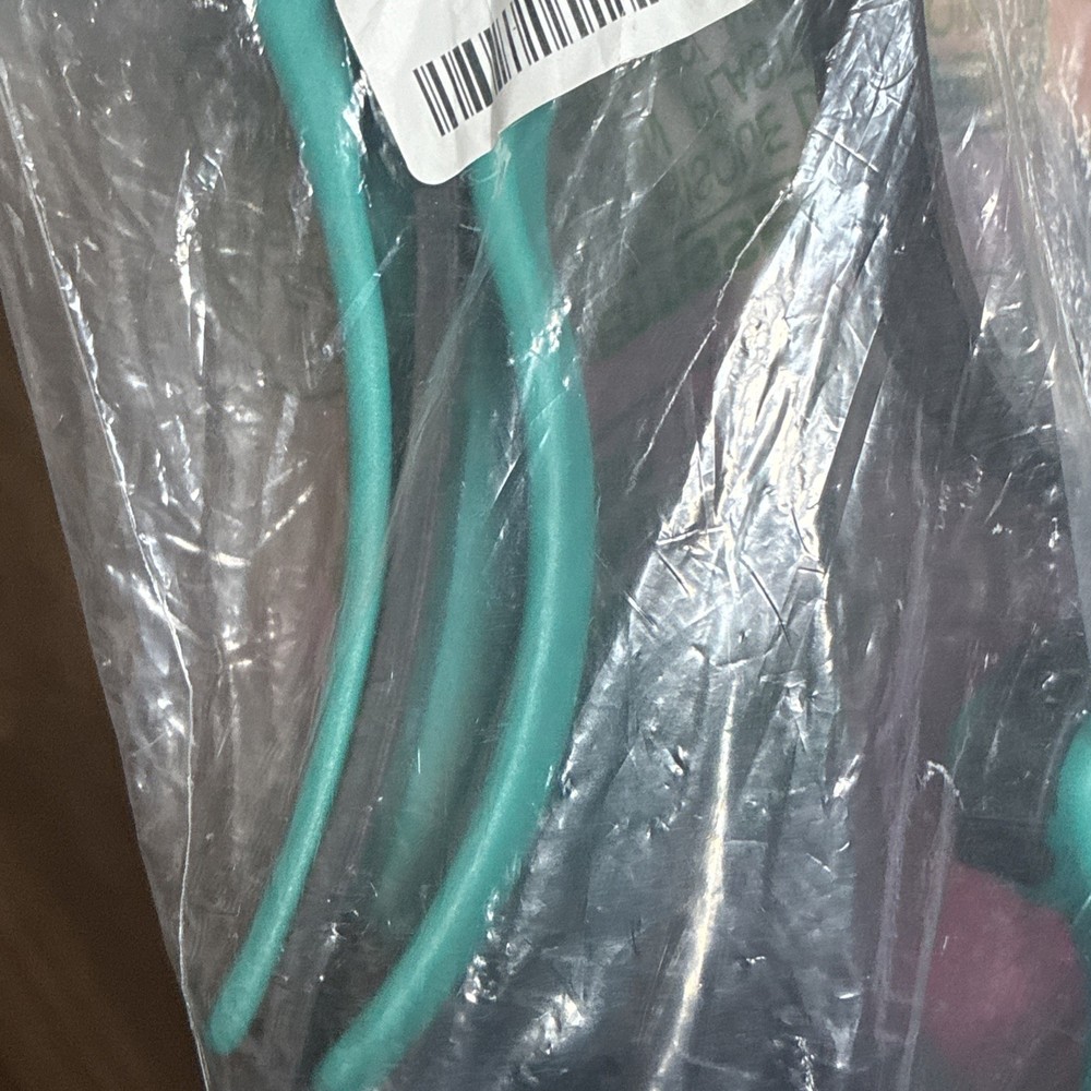 LIBRATON Strap Wrench Set,Universal Rubber Wrench, 2-piece Turquoise