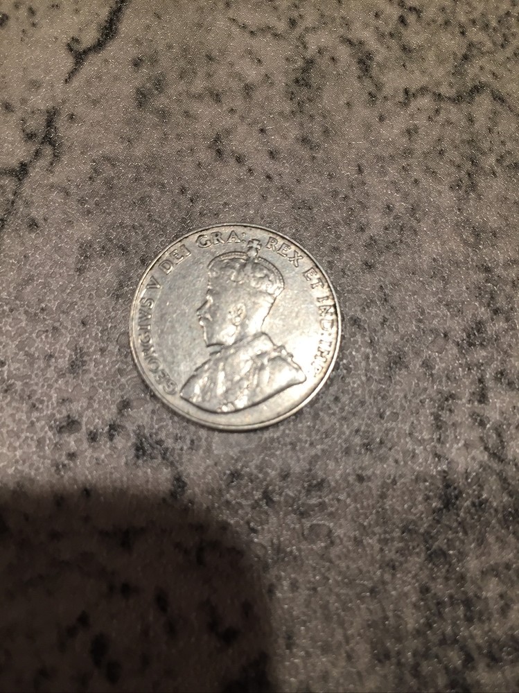 1934 Canadian Five Cent Piece
