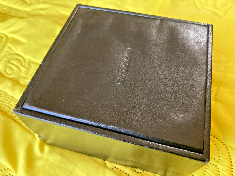 Authentic BULGARI Empty Watch Box Case #S35