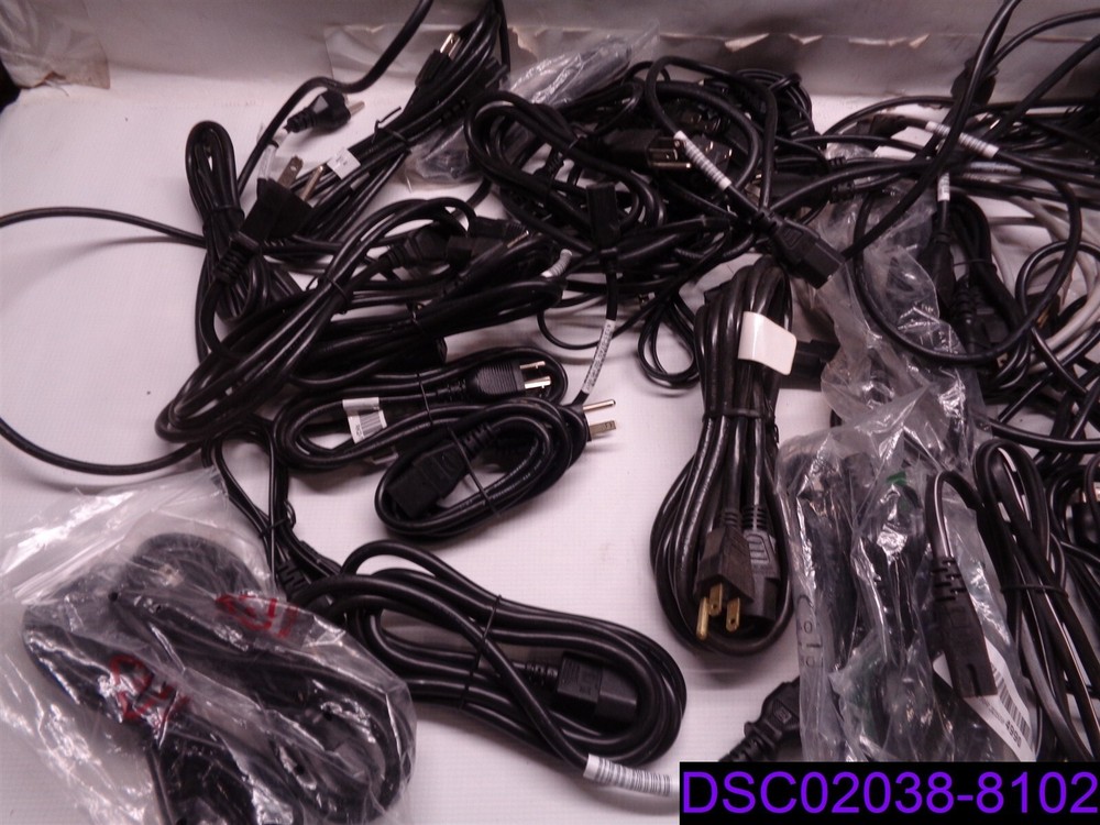 Qty = 49: Electronics Adapters and Cables Mixed Lot