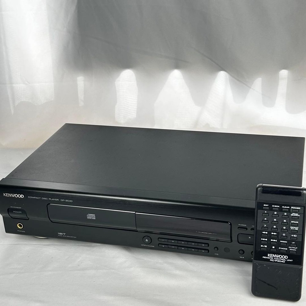 KENWOOD DP-3040 CD Compact Disc Player Tested
