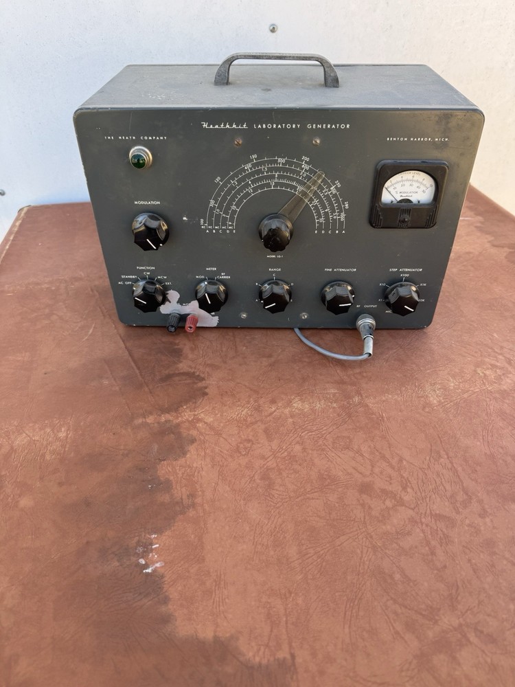 heathkit laboratory generator Untested As Is