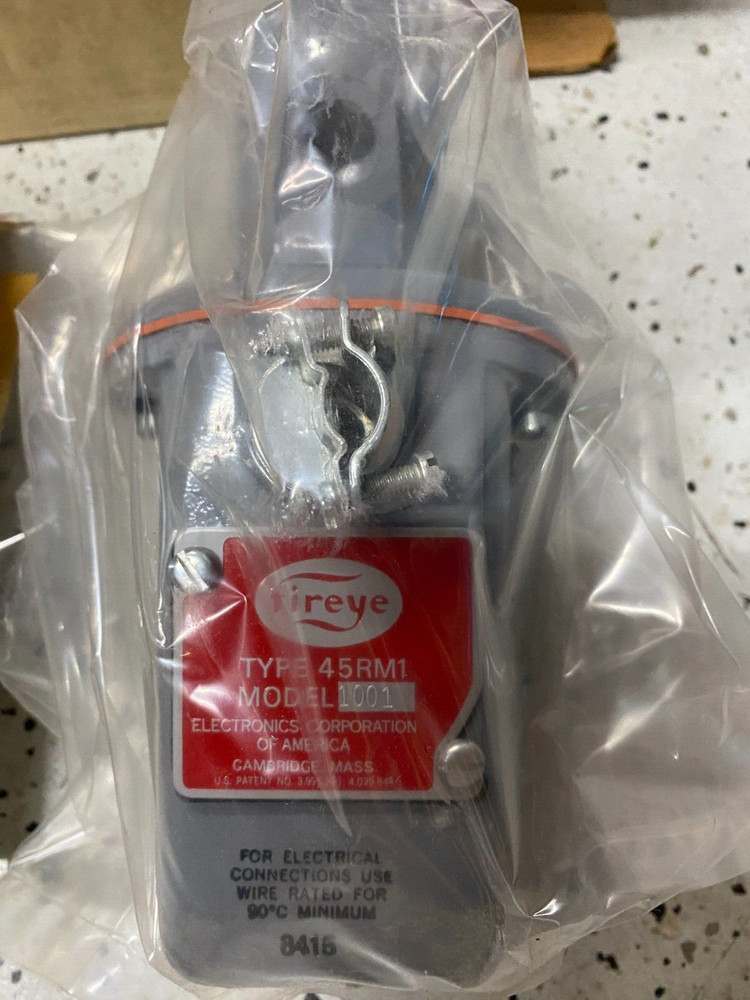 Fireye Type 45RM1 Model 1000 Flame Scanner - NOS