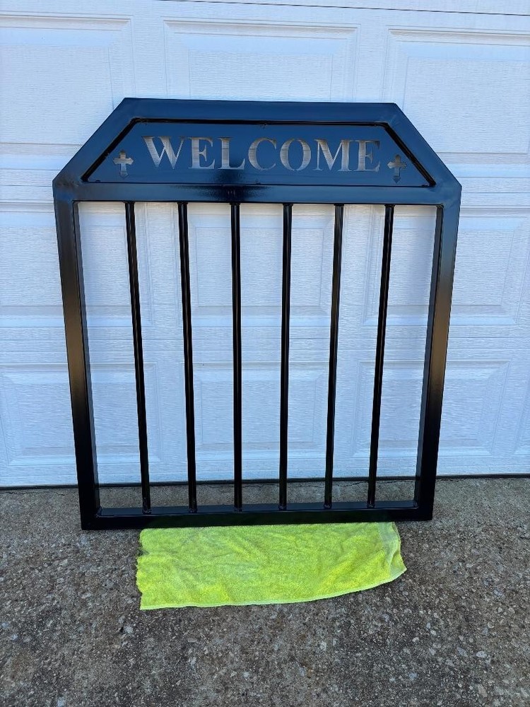 Heavy duty  walkthru gate