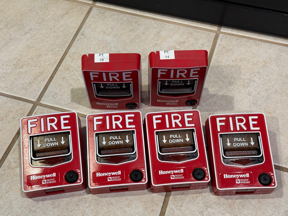 Honeywell Silent Knight SK-PULL-SA Pull Station Single Action