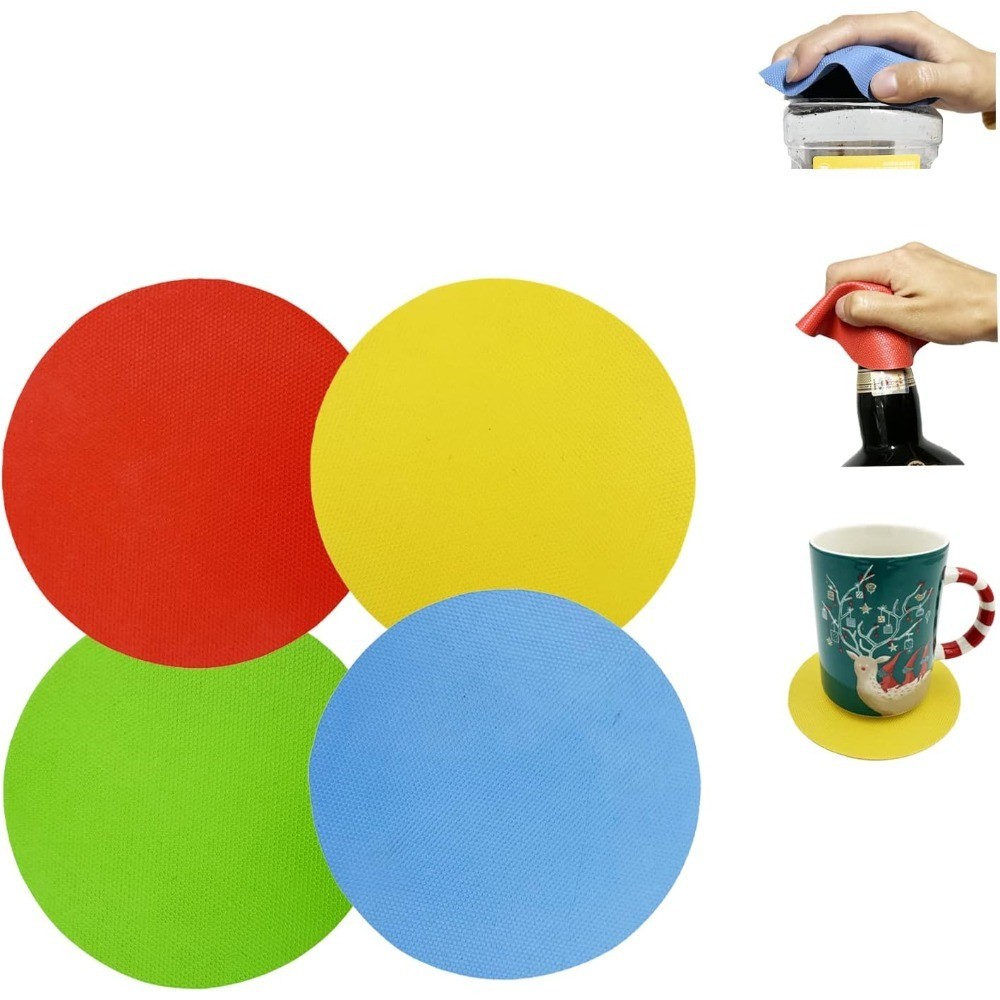 Multi Function Kit with Non Slip Rubber Gripper for Weak Hands and