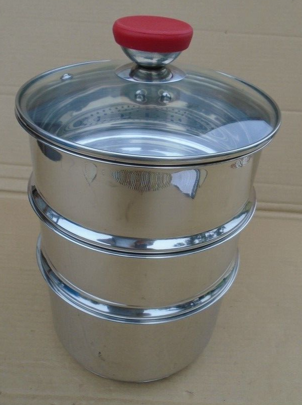 Culinary Edge 4PC Stainless Steel Double Boiler Set 3QT