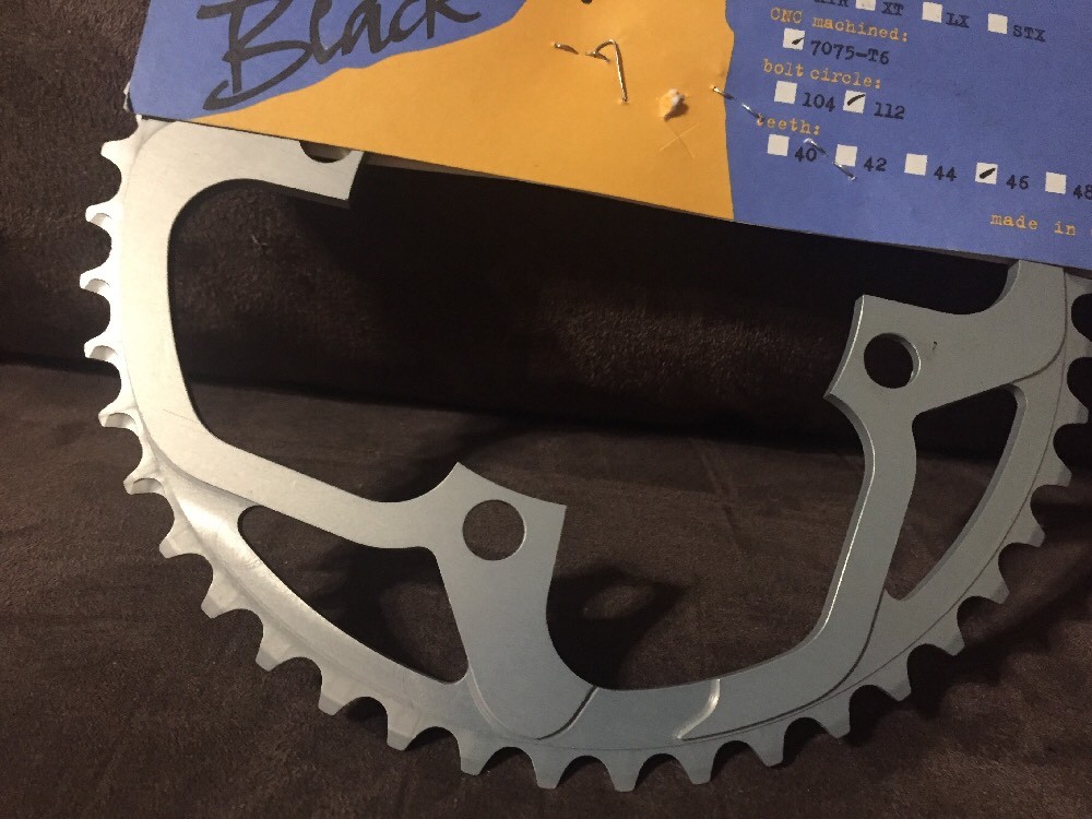 XTR BlackSpire 46 Teeth, 112 4 Bolt Sircle