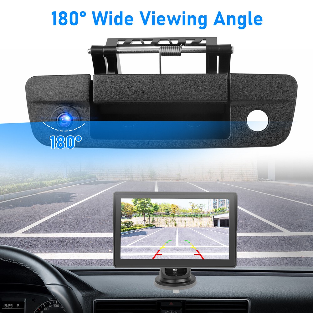 Tailgate Handle Backup Camera 68197873AA For 2009-2017 Dodge Ram 1500 2500 3500