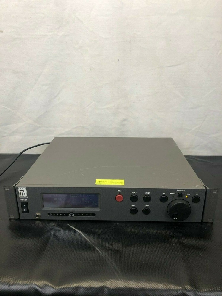 Fast Forward Video Omega Deck Digital Video Recorder