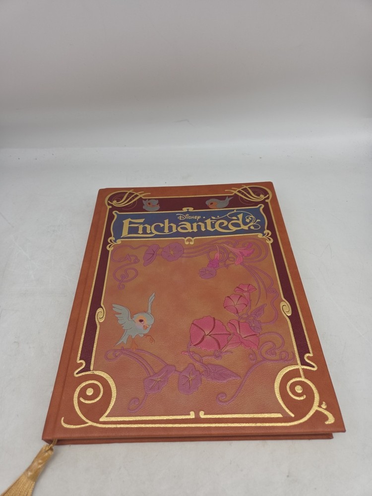 Disney Store Enchanted A4 Journal Hard Back Large Lined Note Book Gold Foiled