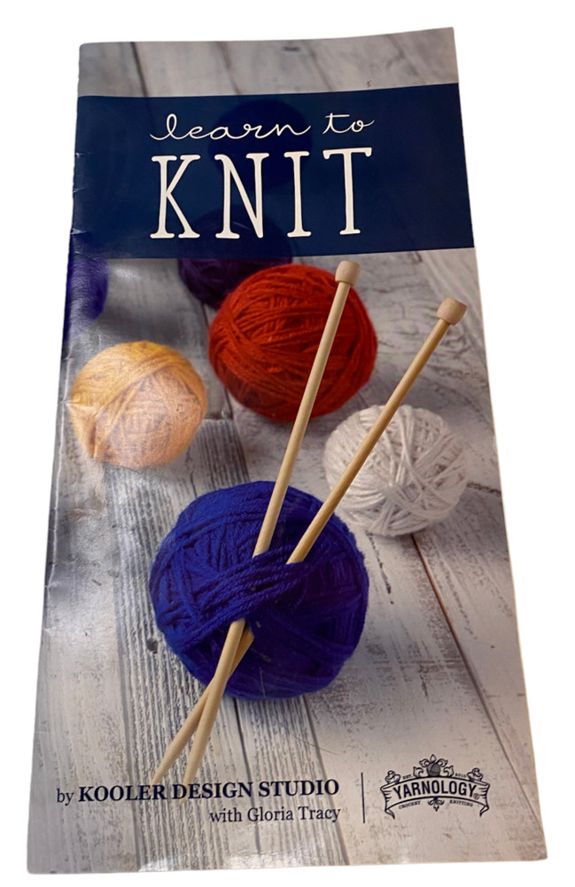 Learn to Knit by Kooler Designs Studios Plus 8 Easy Patterns