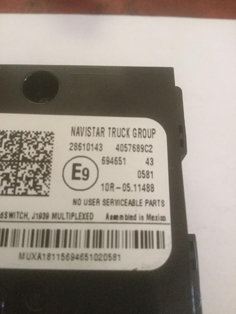 Replaces 4057689C2 2019 INTERNATIONAL LT ELECTRICAL COMPONENT , MD
