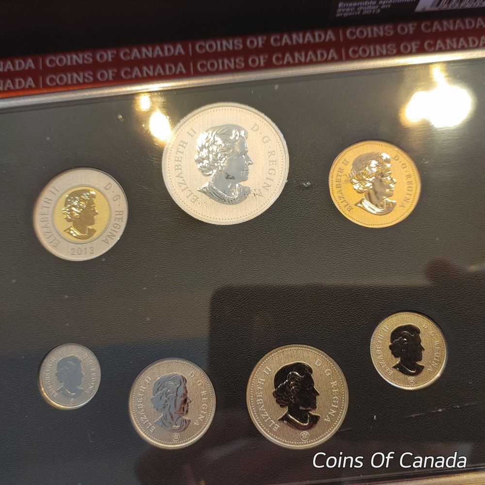 2013 Canada Special Edition Silver Dollar Specimen Set #coinsofcanada