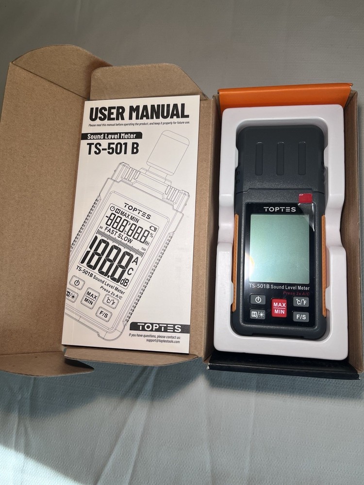 TopTes TS-501B Handheld Sound Level Meter