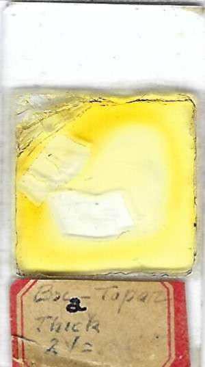 Topaz Bxa Petrographic Microscope Slide