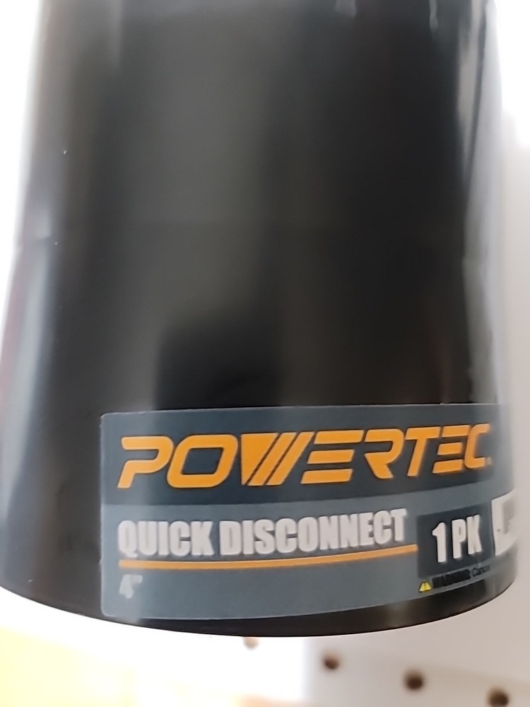 POWERTEC 4-Inch Quick Connect & Disconnect Adapter (70112)