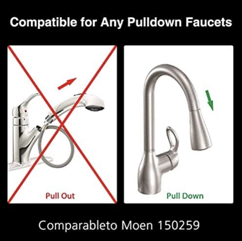 Replacement Hose Kit for Moen Pull Down Kitchen Faucet 150259 Replacement Part
