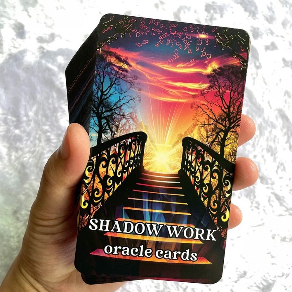 Shadow Work Oracle: 56 Oracle Card Deck with keywords and messages