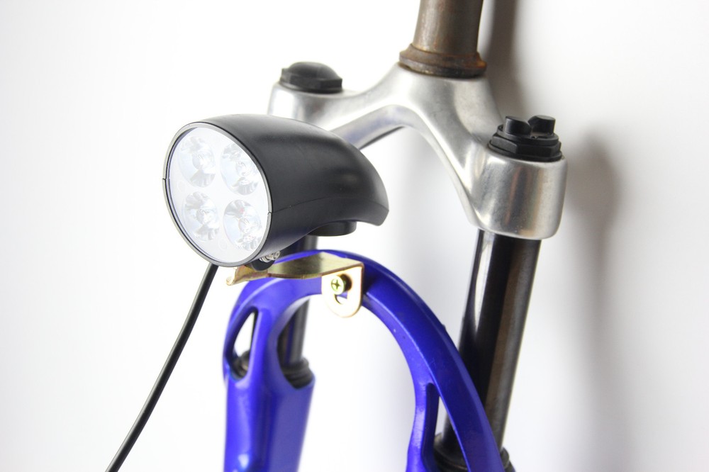 LED Spot Light Head Light w/ Switch Horn