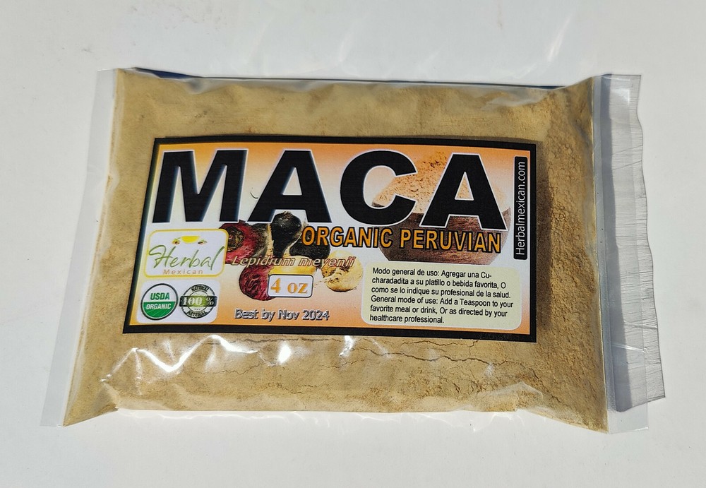 4oz Maca, maca root powder, organic yellow maca powder, peruvian raw maca root !