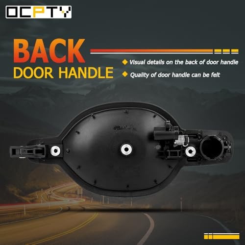 Door Handle Exterior Front Passenger Right Side Replacement fit 2004-2011 for