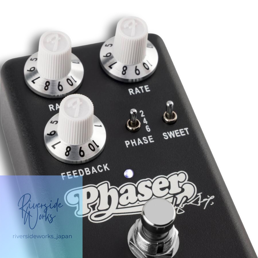 Fender Waylon Jennings Phaser Guitar Effect Pedal