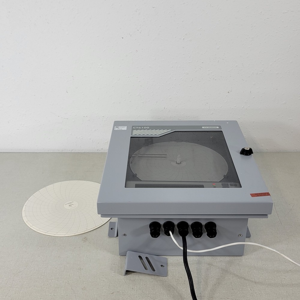 Omega CT6100 Microprocessor Controlled Automatic Circular Chart Recorder