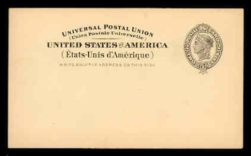 UX16 2c LIBERTY HEAD MINT POSTAL CARD