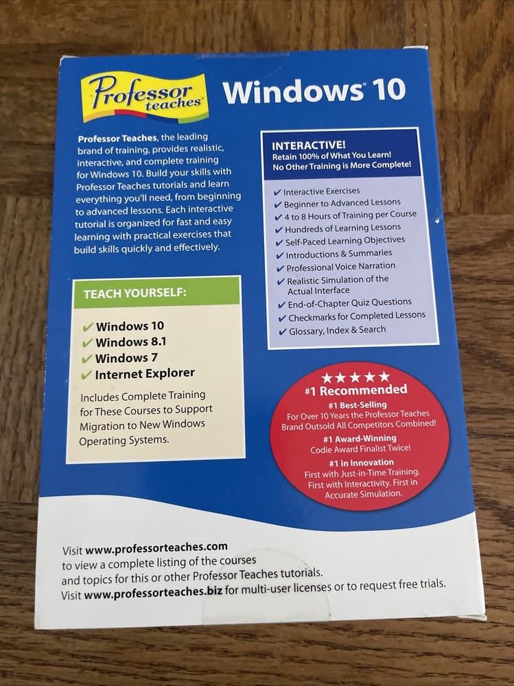 Professor Teacher Windows 10 PC Software