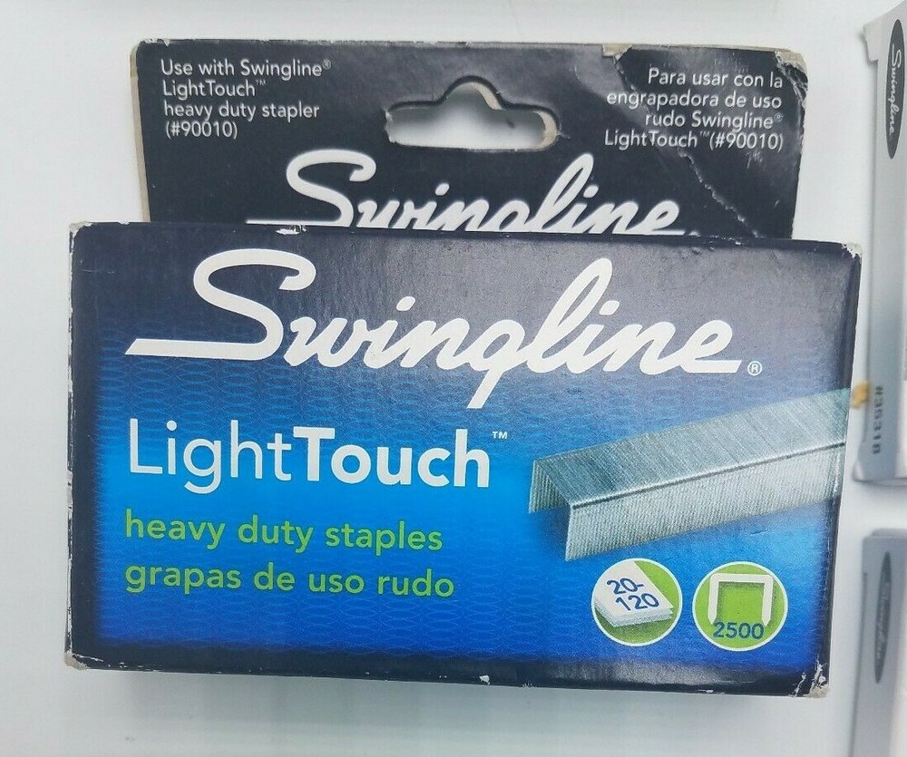 Swingline Staples Mixed Lot - 8 Boxes - 2 New Full - Rest Mostly Full