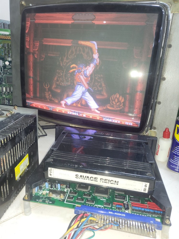 SAVAGE REIGN MVS Neo Geo PCB ORIGINAL