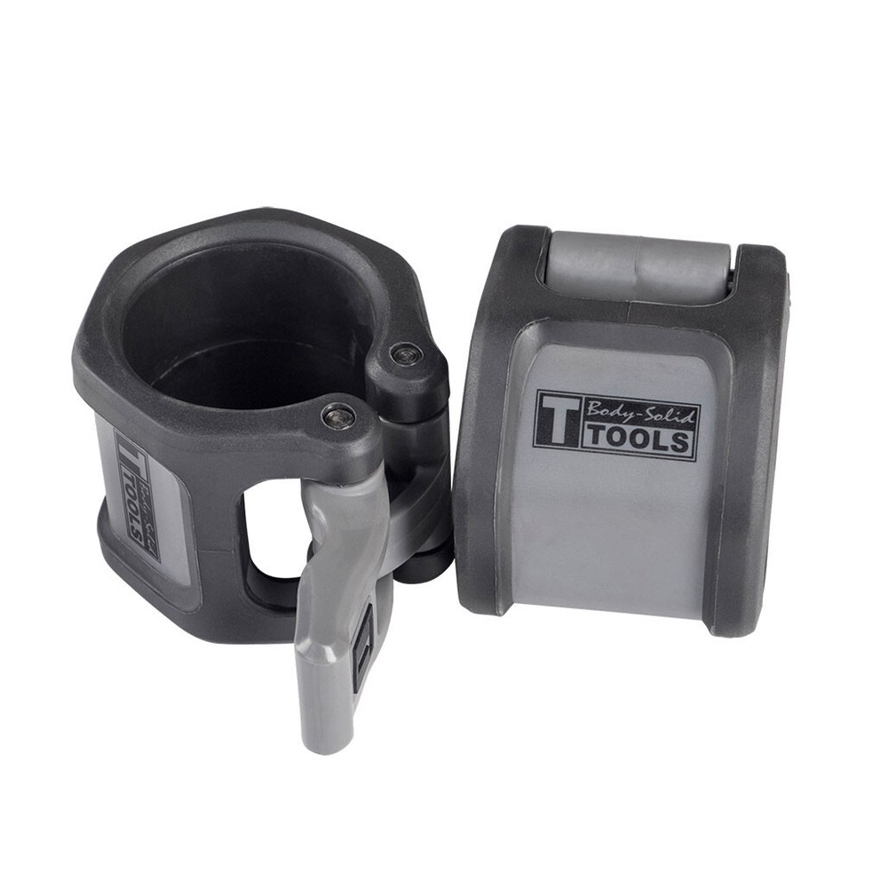 Body-Solid Tools Lock-Jaw Hex Barbell Collars