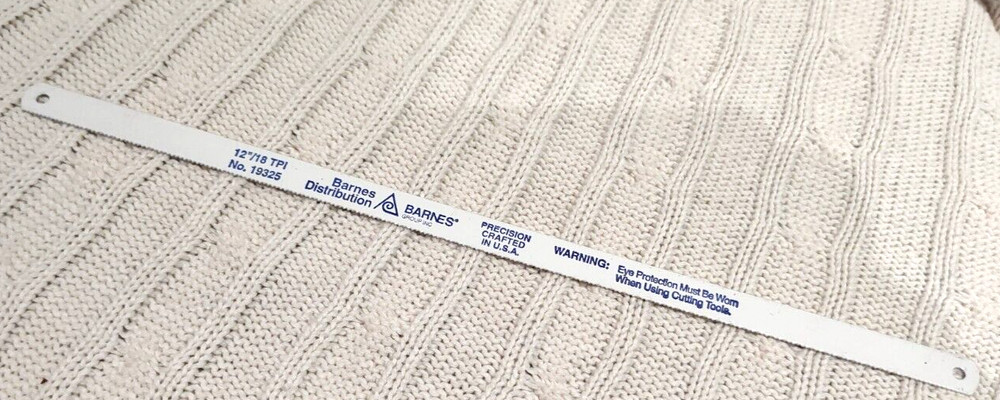 12" Barnes Distribution Saw Blade Model # 19325