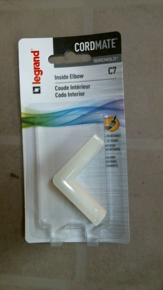 Legrand C6 Cordmate Couplings, Flat Elbow, FREE SHIPING