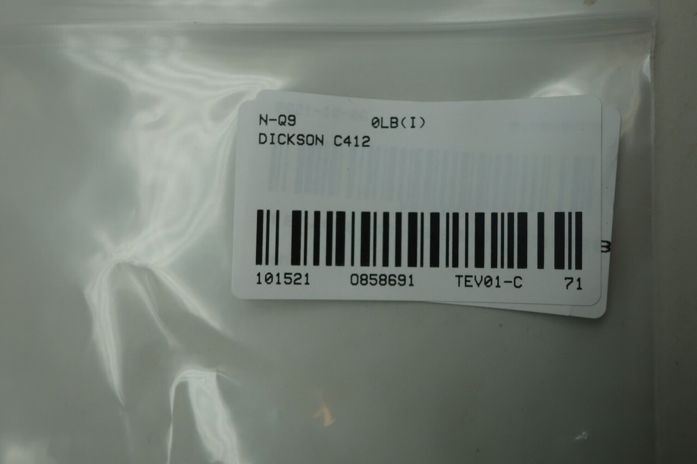 Dickson C412 Circular Chart 8in Chart