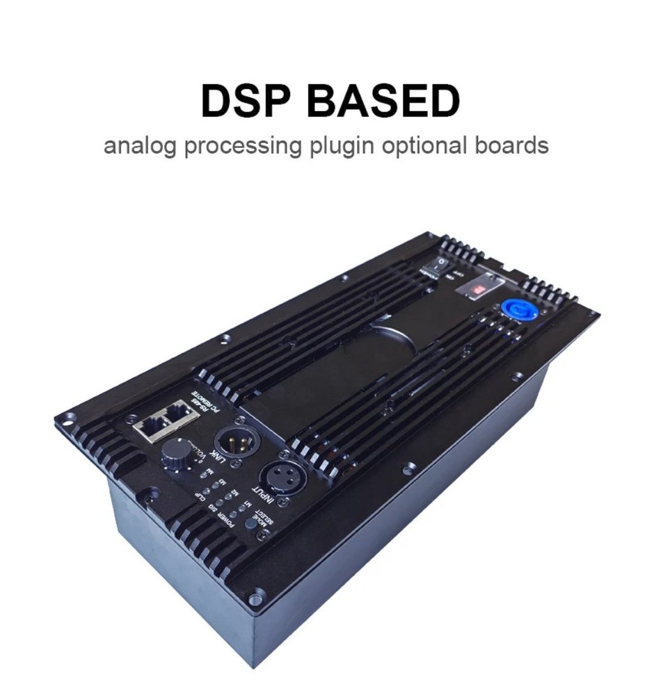 Class D Power Amplifier Module with Hardware Circuit Protection and DSP