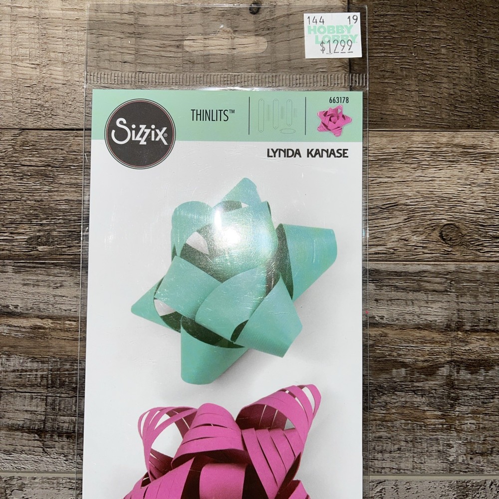 Sizzix Die Cut 7 Dies Thinlits Lynda Kanase 663178 -NEW