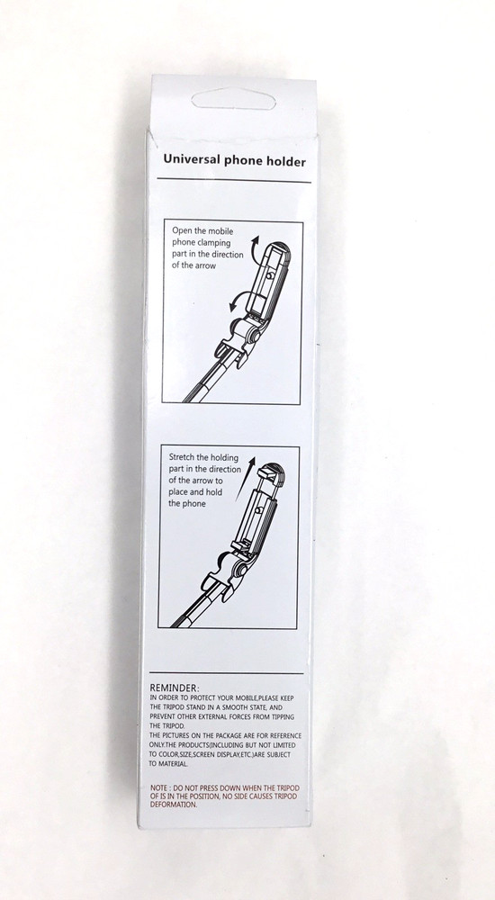 STAND LIVE BROADCAST Bluetooth Remote Control Foldable Tripod/Selfie Stick