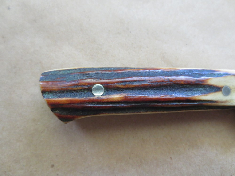Bill Simons Fixed Blade Custom Knife w/Sheath 1984