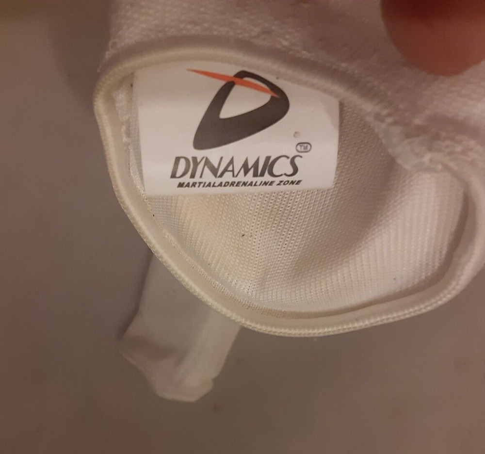Dynamics Forearm Guards, Karate Martial Arts, white, S, used