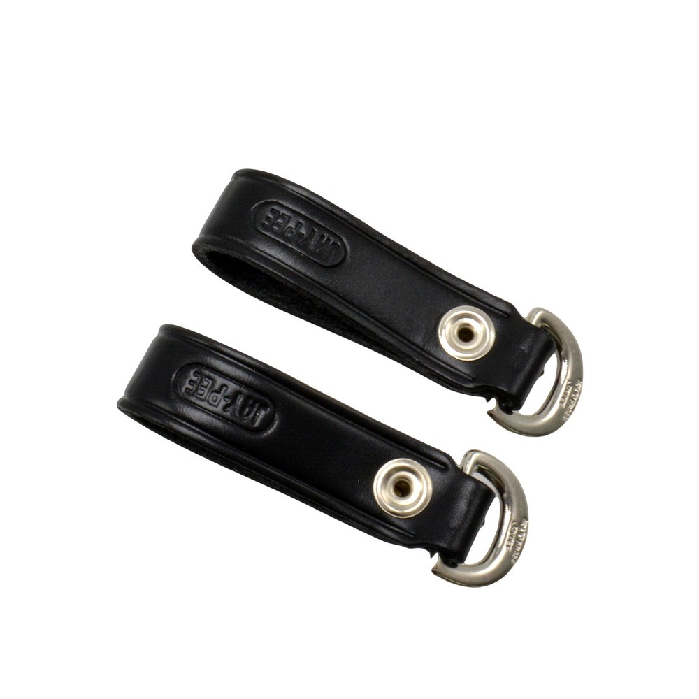 Jay-Pee Slide on "D" Rings Shoulder Strap Anchor Chrome Dees Sam Browne Belt