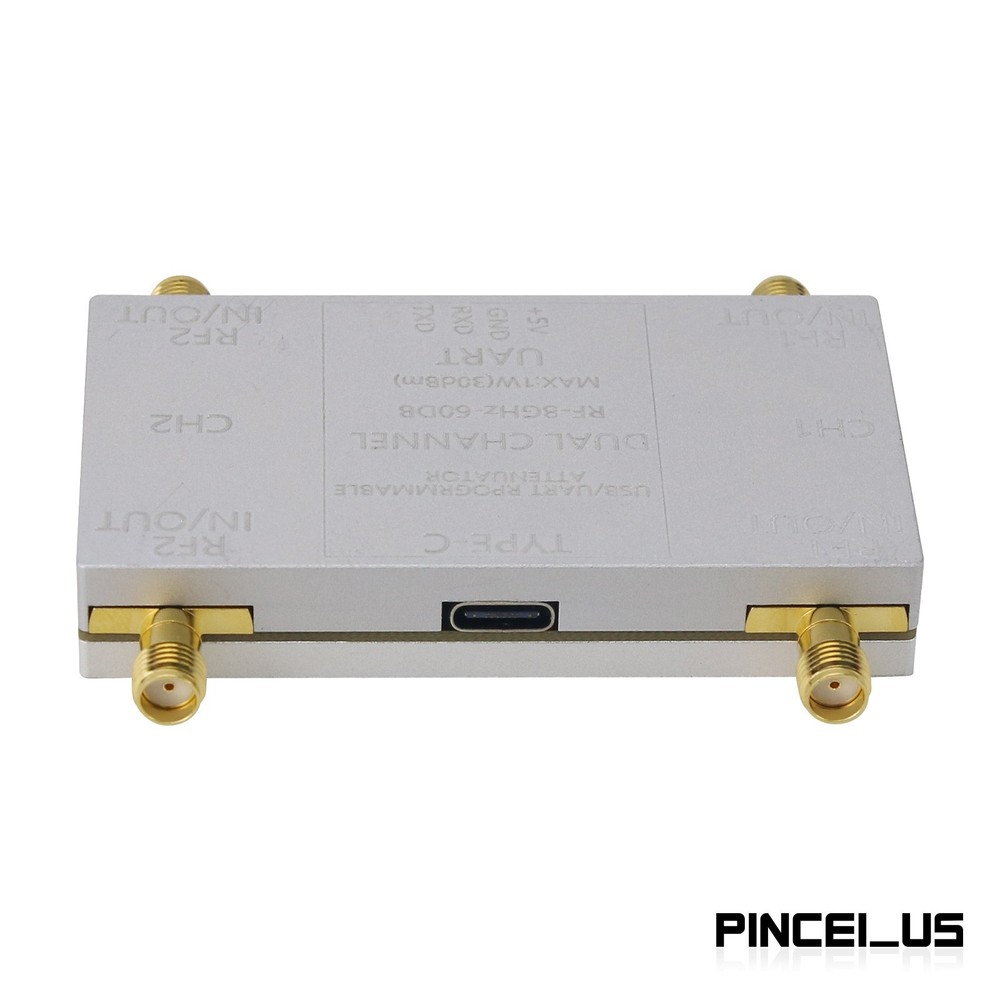 RF-8GHz-60DB Programmable Attenuator + Offline Main Control Board + Cables pe66