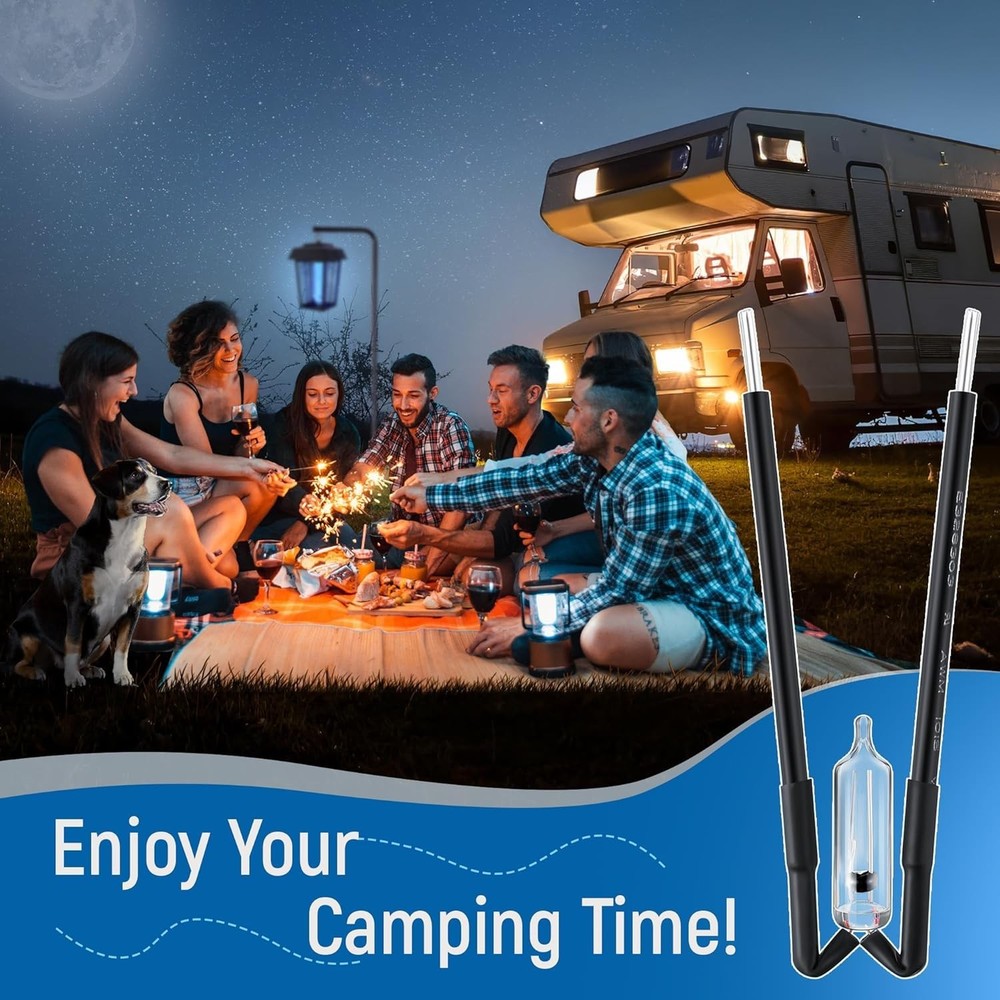 2 Pieces UV Light Bulb Starter for Bug Zappers Compatible with Flowtron, Comp...