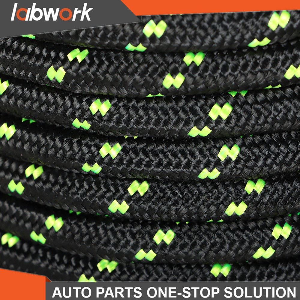 Labwork Double Braid Polyester Bull Rope 6180Lbs Breaking Strength 1/2" × 200'