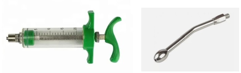 Nylon 20cc Drench gun w/ Dose Nut