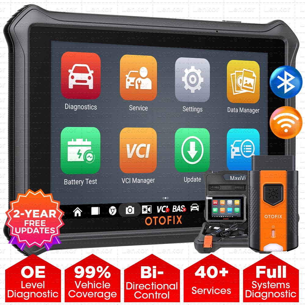 2025 OTOFIX D1 Lite Bidirectional Full System Diagnostic Tool Key Coding Scanner