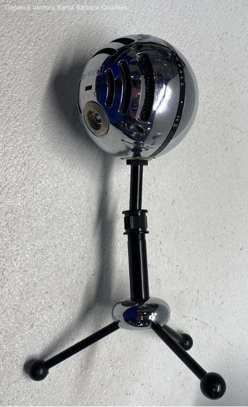 Blue Snowball Microphone Silver Color