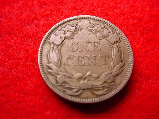 1857 FLYING EAGLE CENT GREAT COIN!! #4