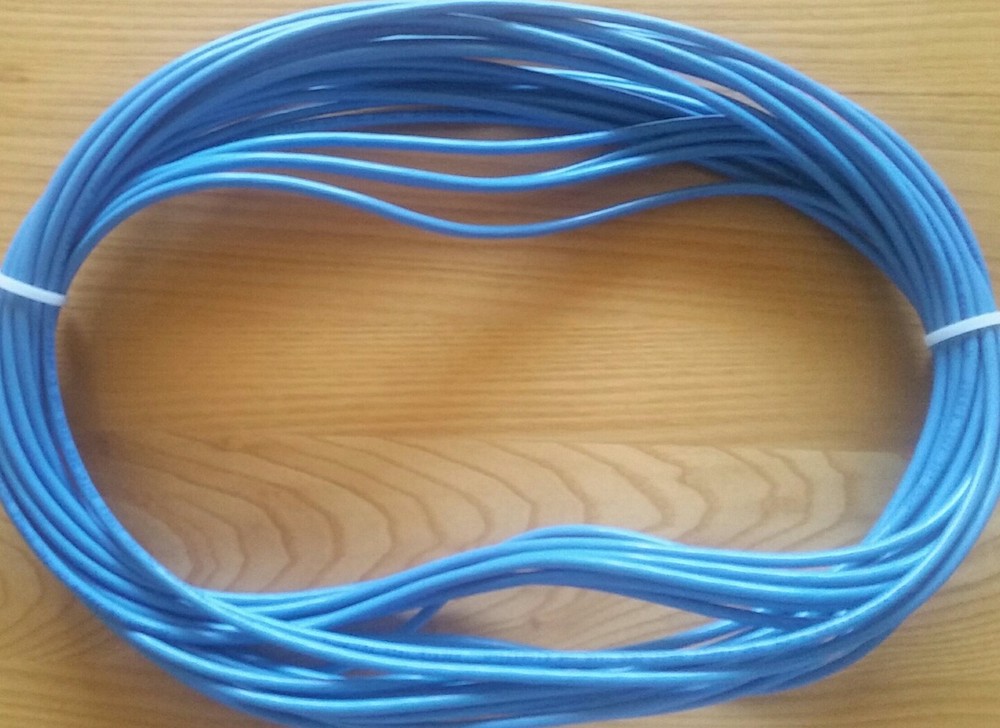 22awg/4c Shielded Stranded Wire Cable - 35ft Blue